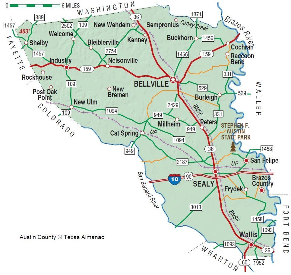 Austin county göster